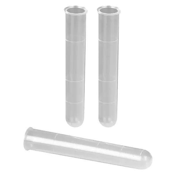 Sample tubes round base