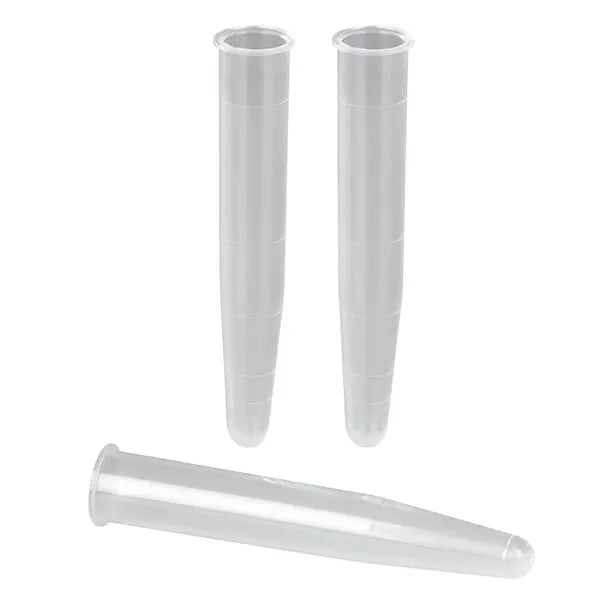 Sample tubes conical base