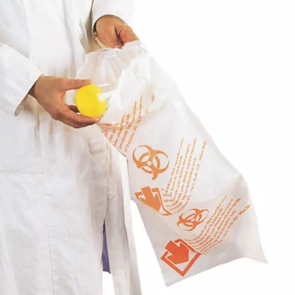 Sterilisable rubbish/sample bags