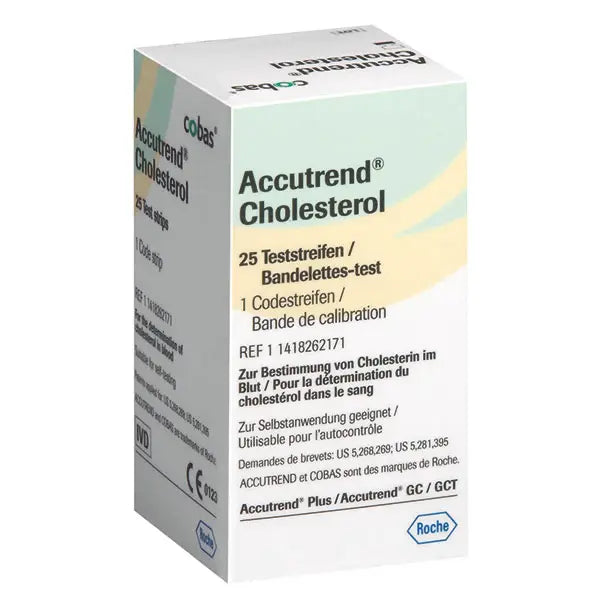 Accutrend Cholesterol test-strips