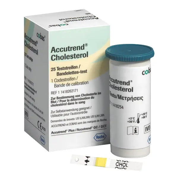 Accutrend Cholesterol test-strips