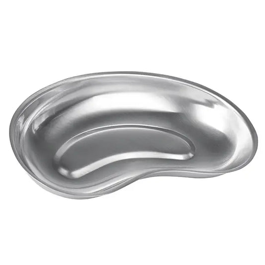 Universal tray, stainless steel, kidney shape