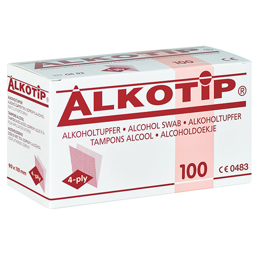 Alkotip Alcohol swabs large