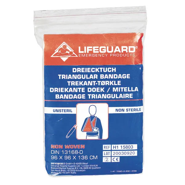 Lifeguard Triangular Bandage - 1 pcs