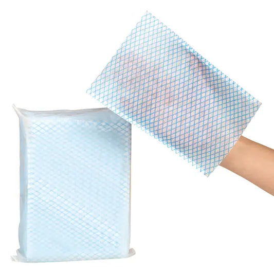 Servocare Disposable washing mitt - fibre fleece