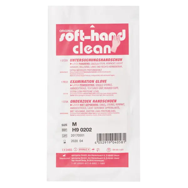 Soft-Hand Clean single, sterile