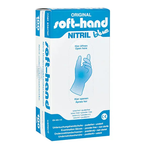 Soft-Hand Nitrile blue - powder-free