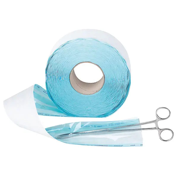 Autoclave pouch roll - with gusset