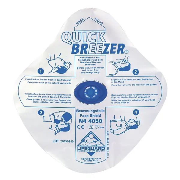 Quick-Breezer Face shield