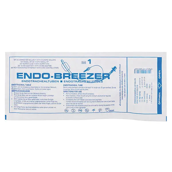 Endo Breezer Endotracheal tubes universal model with balloon