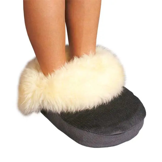 Sheepskin foot warmer