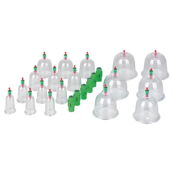 Plastic cupping cups