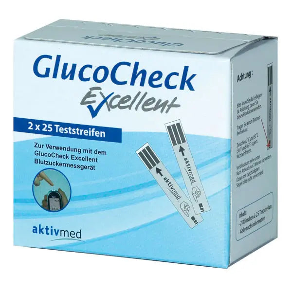 GlucoCheck Blood glucose test strips